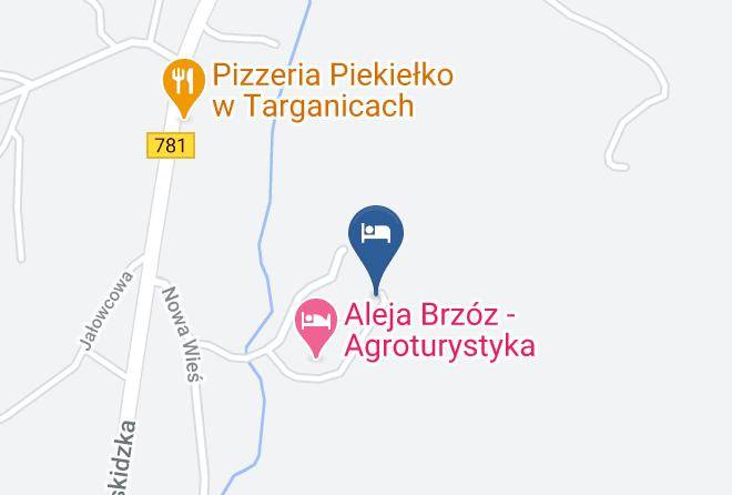 Wadowicki - Domek Gorski Targanice Maps