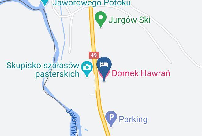 Tatrzanski - Domek Hawran Maps