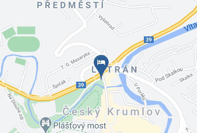 Cesky Krumlov - Domek Kata Mateje Maps