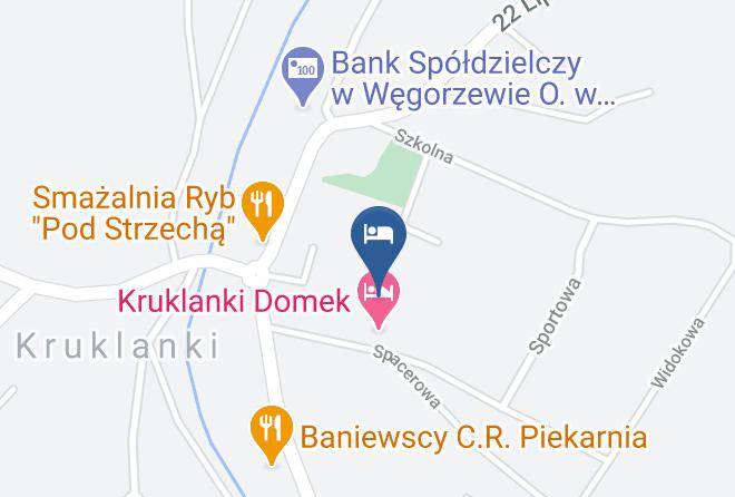 Gizycki - Domek Letniskowy Ewa Kruklanki Maps