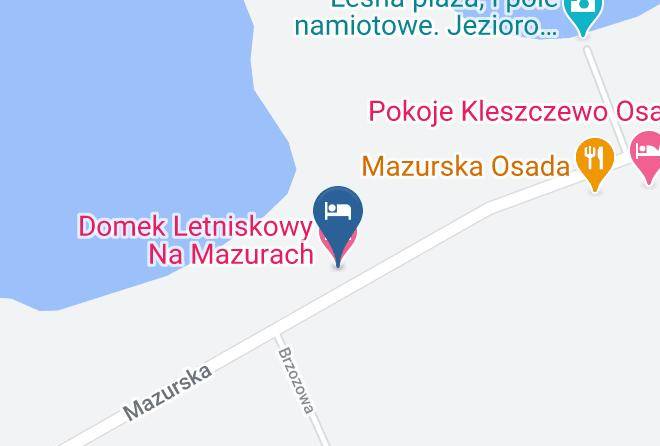 Gizycki - Domek Letniskowy Na Mazurach Maps