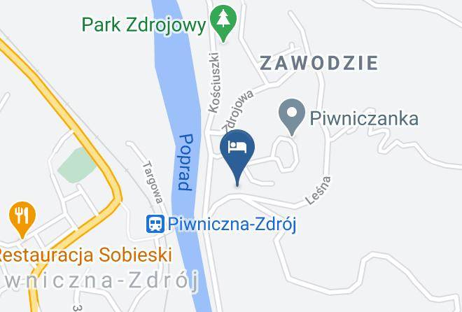 U Uli'' Kwatery I Domek Map