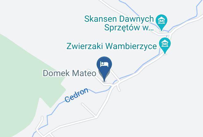 Klodzki - Domek Mateo Maps