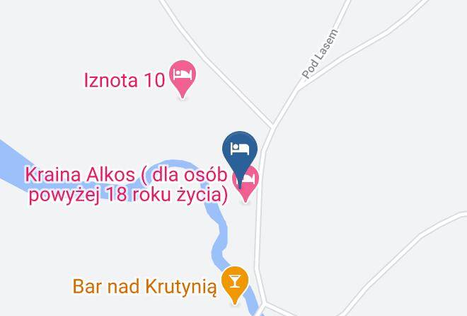 Domek Nad Krutynia Map