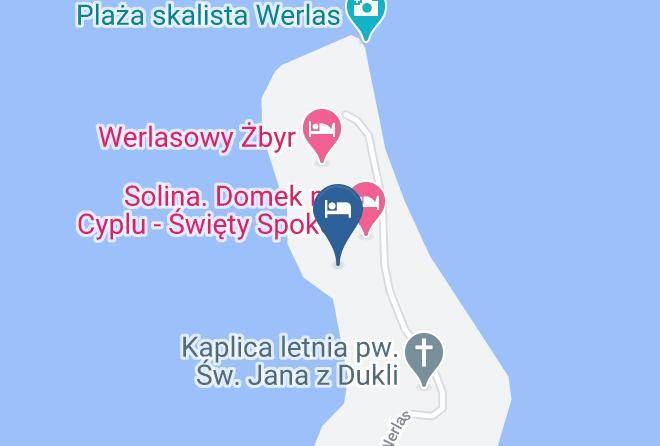 Leskonty - Domek Nad Solina Werlas Maps