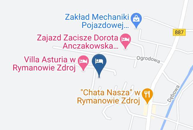 Krosnienski - Domek Panorama Maps