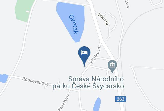 Decin - Domek U Rybnicku Maps