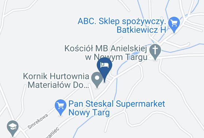 Nowotarski - Domek W Gorach Www Podhalenoclegi Pl Maps