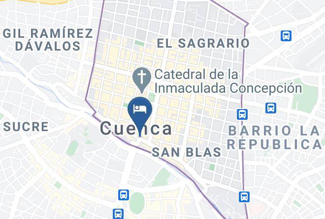 Cuenca - Domesan Hospedaje Y Restaurant Maps