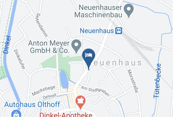 Grafschaft Bentheim - Hotel Domicil Lebensart Maps