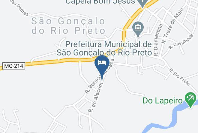 Sao Goncalo Do Rio Preto - Domiciliar Rio Preto Maps