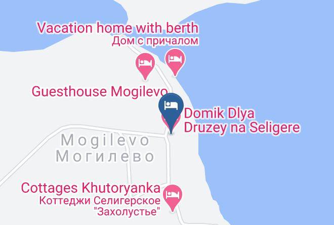Domik Dlya Druzey Na Seligere Map