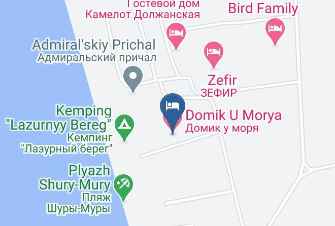 Yeysky District - Domik U Morya Maps