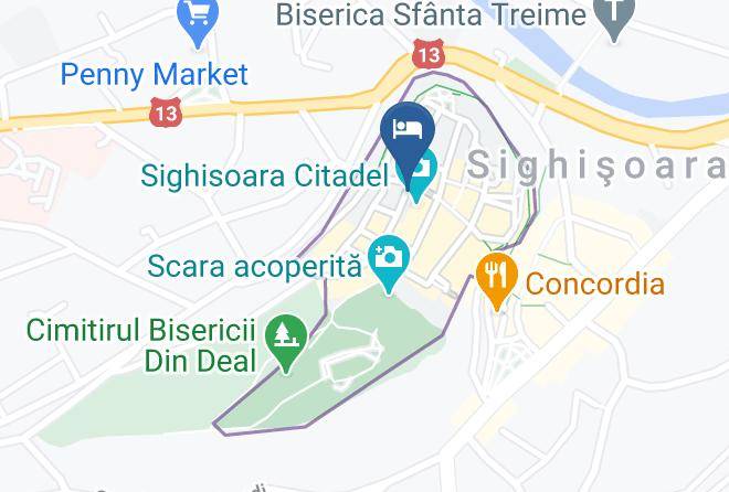 Dominic Boutique Tamplarilor Map - Mures - Sighisoara