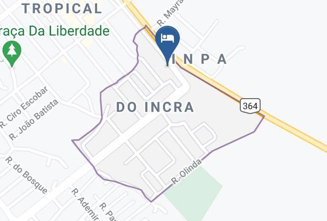 Ouro Preto Do Oeste - Dominique Hotel Maps