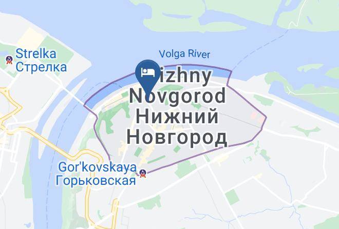Nizhniy Novgorod - Domino Hotel Maps