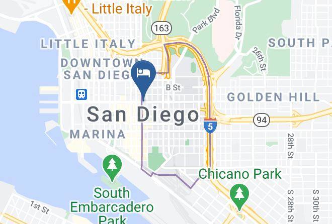 San Diego - Domio Gaslamp Quarter Maps