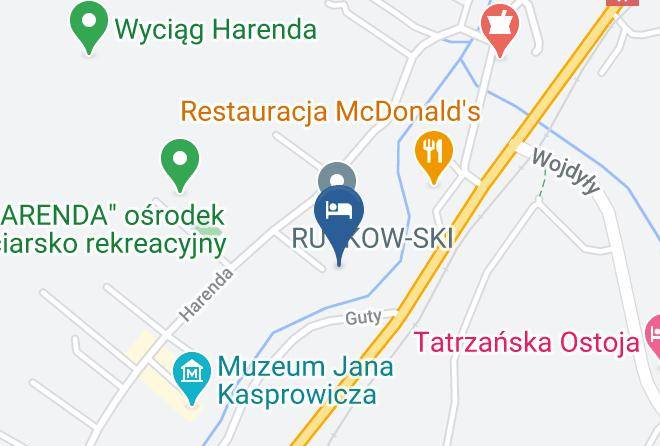Tatrzanski - Domki Anielci Maps