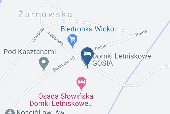 Leborski - Domki Dorcia Maps