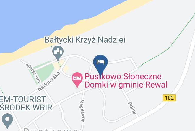 Domki Drewniane U Asi Map