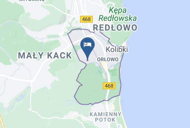 Domki Gdynia Orlowo Map