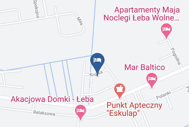 Leborski - Domki Joanna Maps