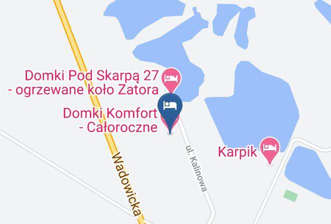 Domki Komfort Caloroczne Map