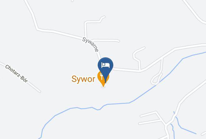 Domki Koscielisko Sywor Map