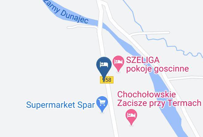 Nowotarski - Domki Krupa Chocholow Maps