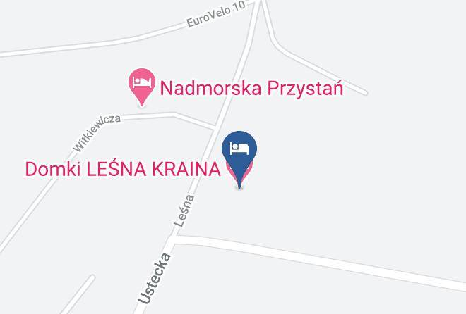 Domki Lesna Kraina Map
