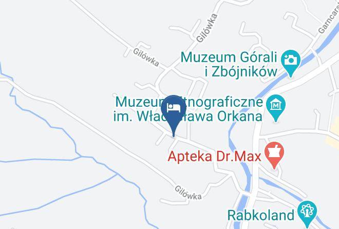Nowotarski - Domki Letniskowe Rabka Zdroj Maps