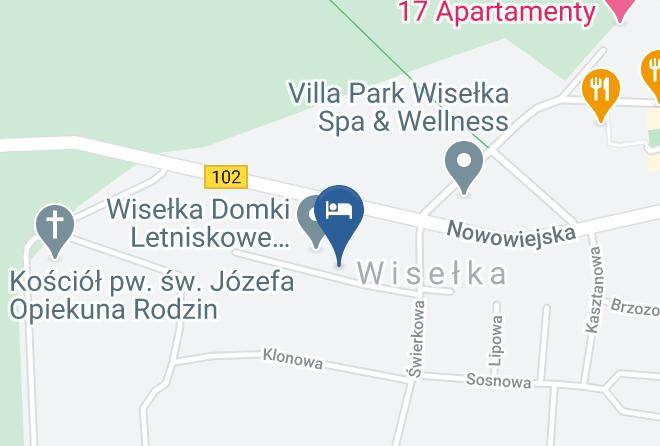 Kamienski - Domki Letniskowe Wiselka Maps