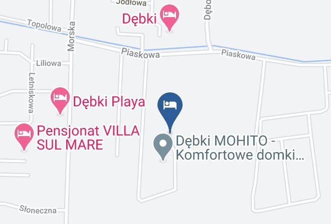 Domki Morski Raj Map
