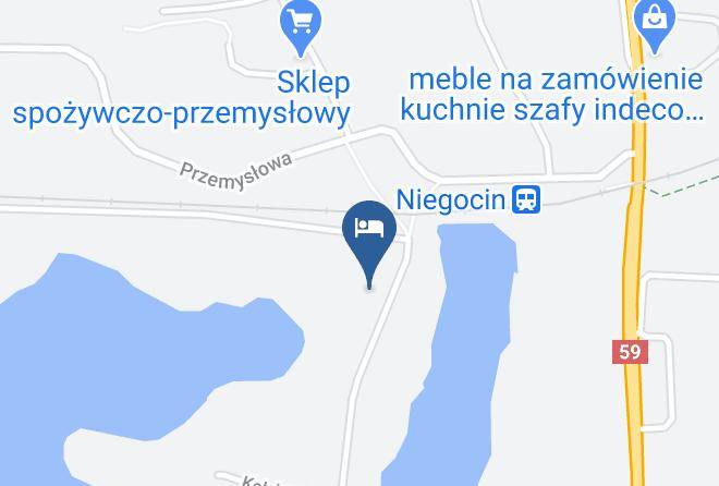 Gizycki - Domki Na Mazurach U Asi Maps