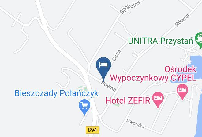 Leskonty - Domki Na Rownej Maps