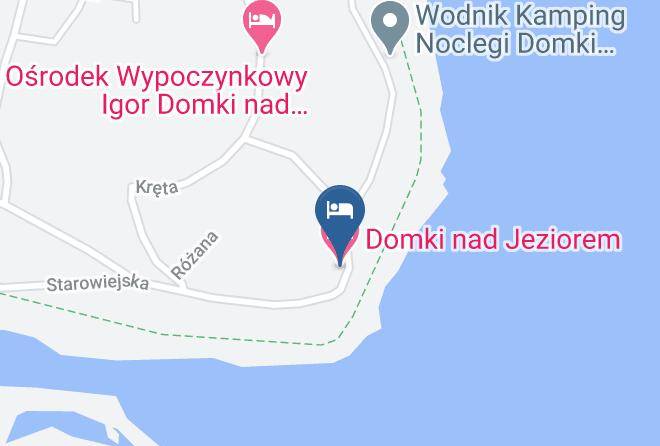 Domki Nad Jeziorem Map