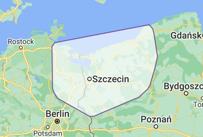 Goleniowski - Domki Nad Morzem Daglezja Maps