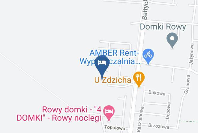 Domki Nad Morzem Pod Sosnami Map