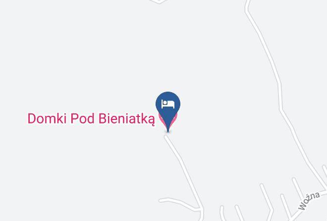 Domki Pod Bieniatka Map