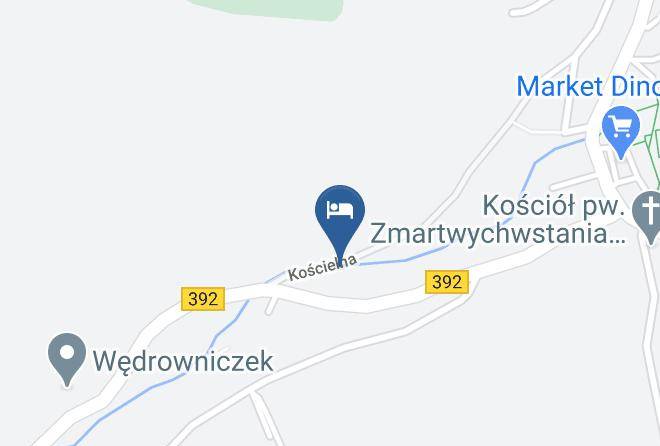 Domki Pod Jesionami Map