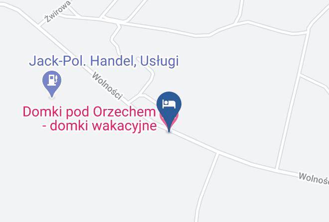 Kamienski - Domki Pod Orzechem Domki Wakacyjne Maps