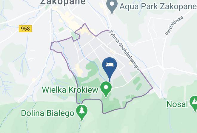 Domki Pod Skocznia Map