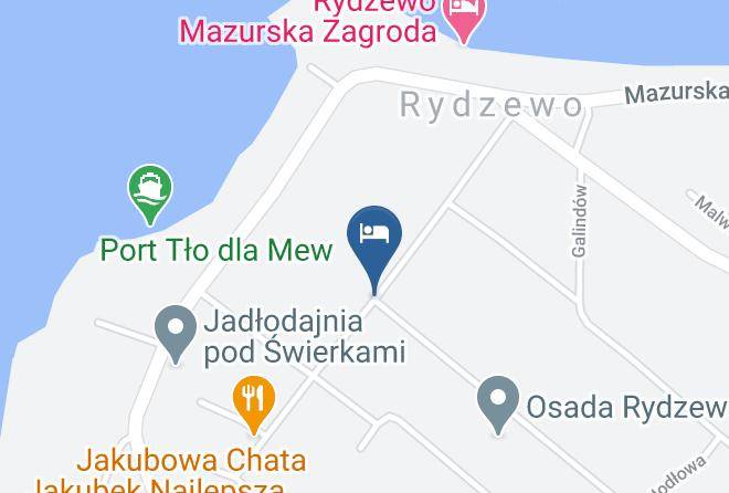 Gizycki - Domki Przy Akacjowej Maps