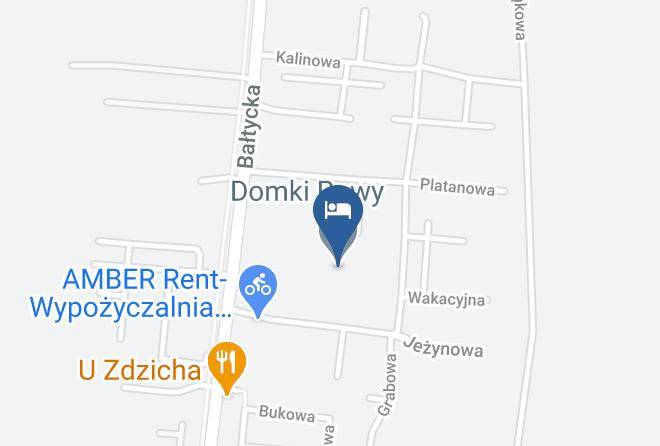 Domki Rowy Map
