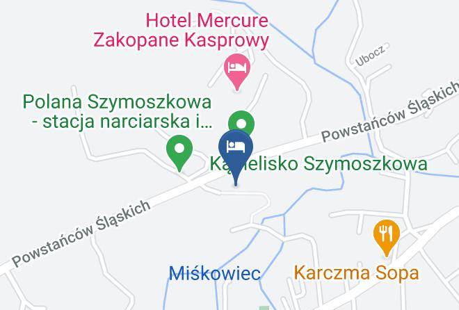 Tatrzanski - Domki Szymaszkowa Maps