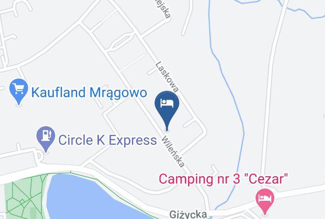 Mragowski - Domki U Gaby Maps