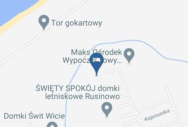 Slawnonty - Domki U Pana Zielonki Maps