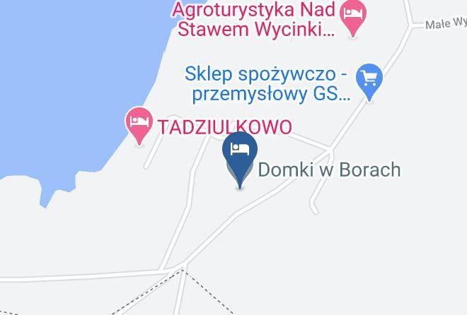 Domki W Borach Map