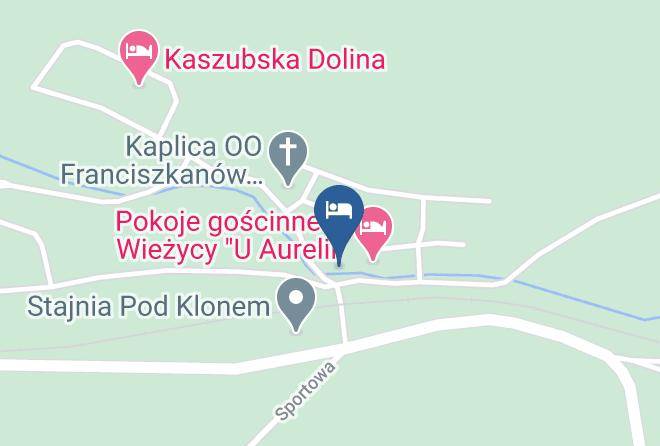 Kartuski - Domki W Dolinie Wiezycy Maps