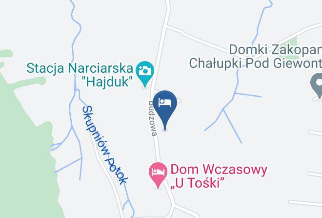 Domki W Tatrach Map